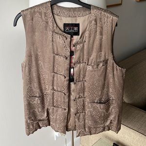 SILK insulated Chinese jacket